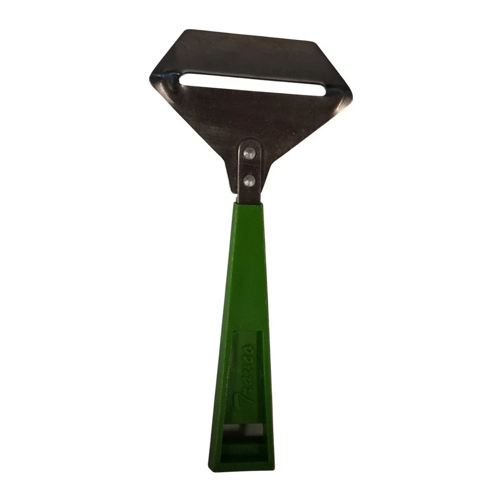 Vintage Travco Flower Power Daisy Green Cheese Slicer‎ GUC